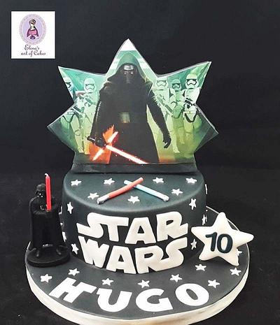 Star wars cake - Cake by elenasartofcakes