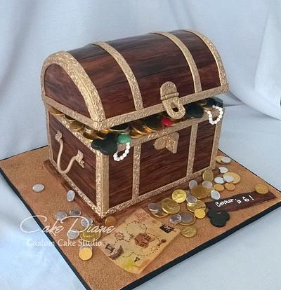 Treasure Chest for Connor - Cake by Diane