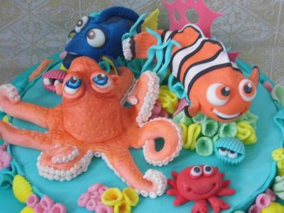 Nemo cake. - Cake by Karen's Cakes And Bakes.