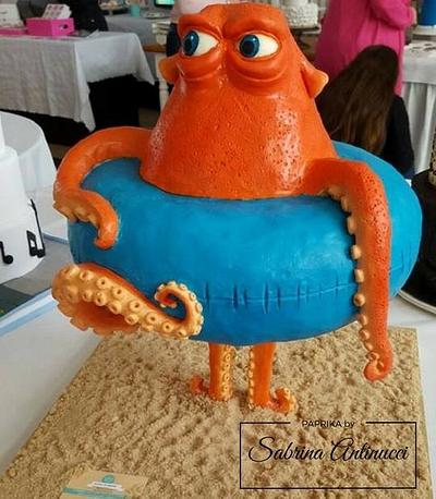 Hank finding Dory - Cake by Sabrina Antinucci
