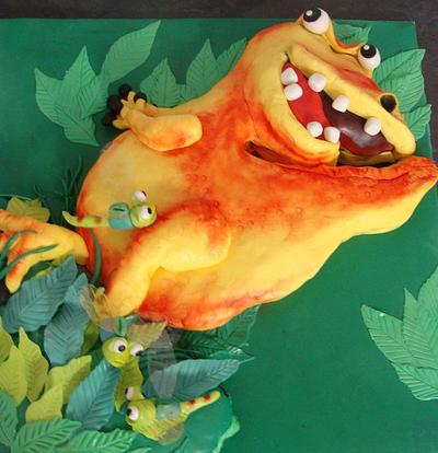 Dinosaur  cake - Cake by liesel