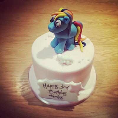 My little pony  - Cake by Amy Archibald