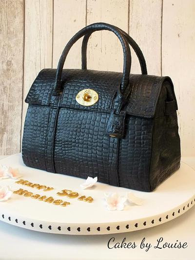 Mulberry 'Bayswater Satchell'  - Cake by Louise Jackson Cake Design