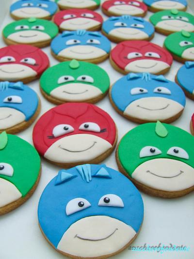 Pj Masks Cookies - Cake by zuccherofondente
