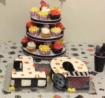 Movie Themed Party - Cake by Concierge Confections By Selene