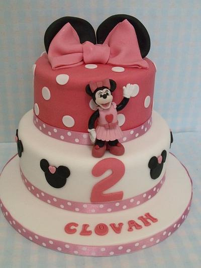 minnie mouse birthday  - Cake by zoe
