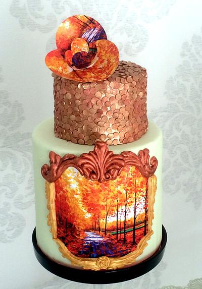 Copper Autumn - Cake by Sweet Design