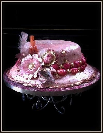 Ladies Club Hat Cake - Cake by Joanne Wieneke
