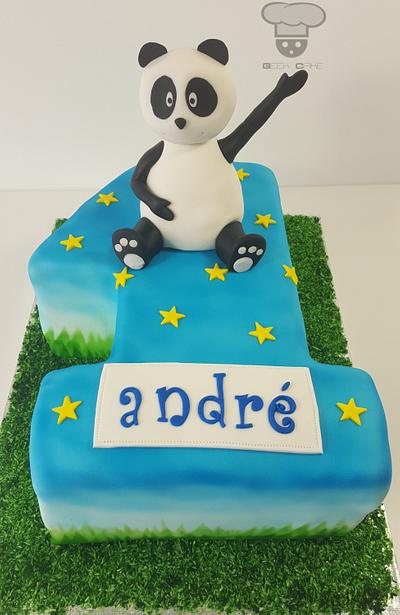 Panda - Cake by Geek Cake