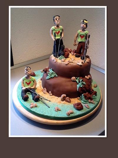 In the mountain - Cake by Cinta Barrera