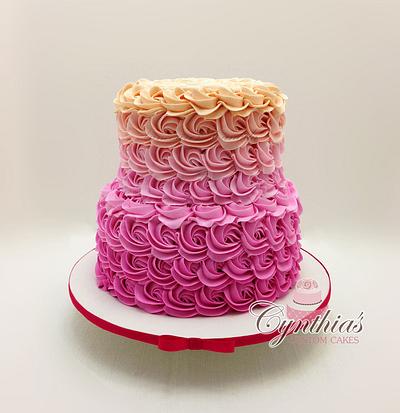 Bridal Shower Cake - Cake by Cynthia Jones