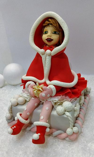Santa's daughter is here! - Cake by Clara