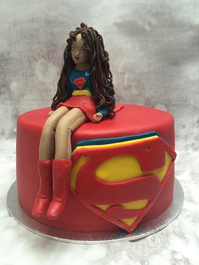 Super girl cake - Cake by Misssbond