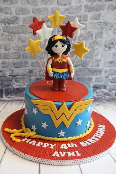 Wonder woman cake - Cake by Sobia's Cakes
