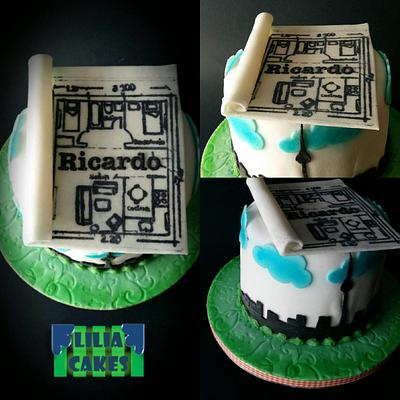 Cake for an Architect - Cake by LiliaCakes