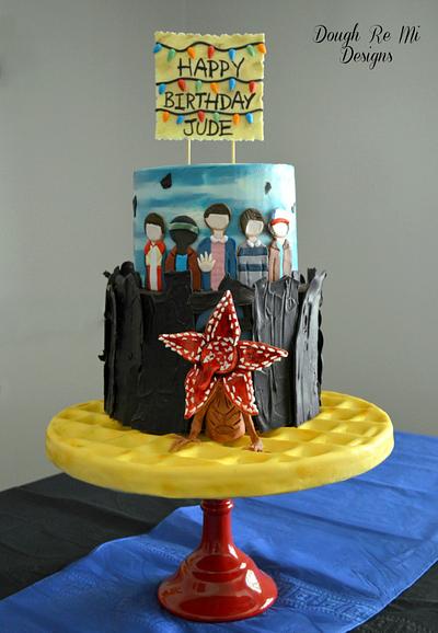 Stranger Things Birthday Cake - Cake by Melody Pierce