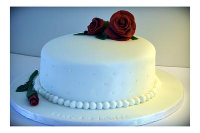 A Single Tier - Cake by Lisa Nobles