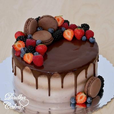 Chocolate drip cake  - Cake by Dadka Cakes