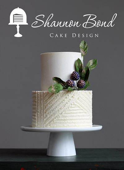 Buttercream Patchwork Cake - Cake by Shannon Bond Cake Design