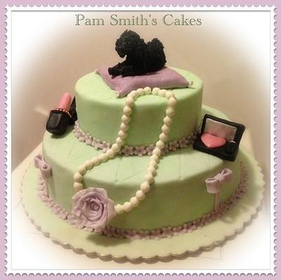 Shabby chic .... For teenager ... - Cake by Pam Smith's Cakes