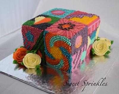 Splash Of Colours - Cake by Deepa Pathmanathan