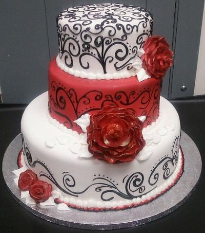 Haley's 18th Birthday cake - Cake by Victoria Pratt
