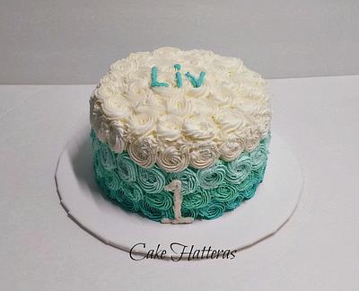 1st Birthday Smash Cake - Cake by Donna Tokazowski- Cake Hatteras, Martinsburg WV