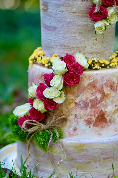 Country Chic - Cake by QuilliansGrill