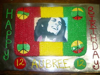Bob Marley - Cake by Ashley