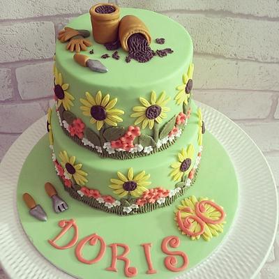 Gardening Cake - Cake by Lilli Oliver Cake Boutique