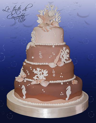 Summer Wedding cake - Cake by Concetta Zingale