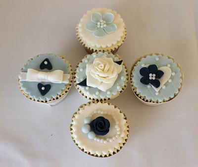My First Wedding Cupcakes - Cake by Cake Creations By Hannah