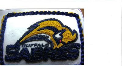 sabres cake - Cake by CC's Creative Cakes and more...