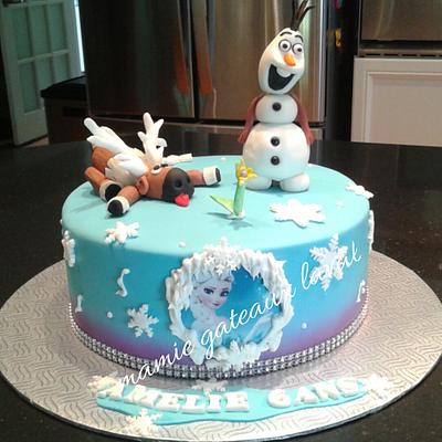 frozen olaf - Cake by Manon