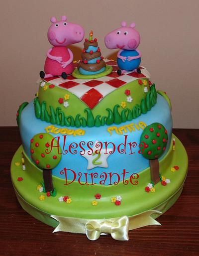 peppa pig cake - Cake by Alessandra