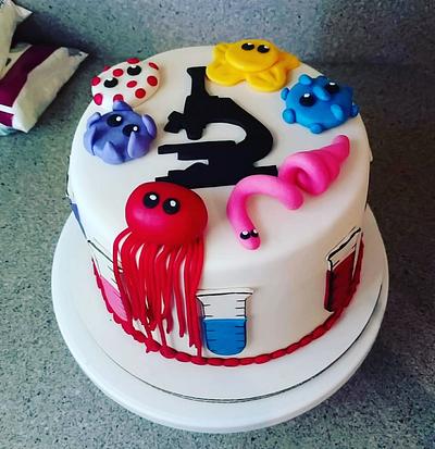 Microbe cake - Cake by Coverley