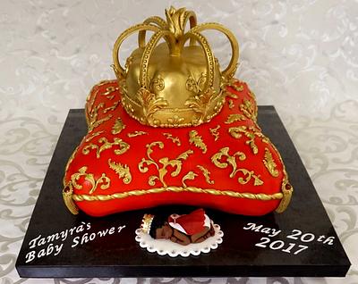 Royal Prince Pillow Cake - Cake by Custom Cakes by Ann Marie