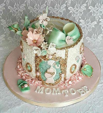 BABY SHOWER CAKE - Cake by Fées Maison (AHMADI)