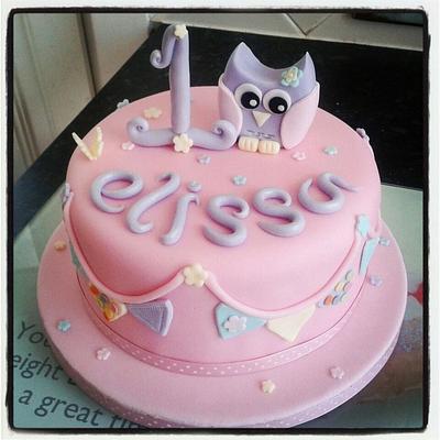 Owl cake - Cake by Emma