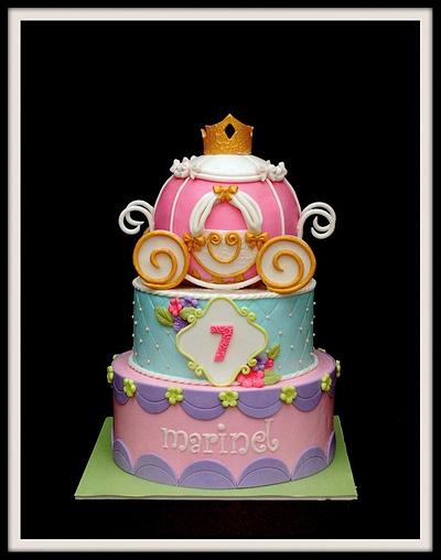 Princess Carriage Cake - Cake by Marjorie