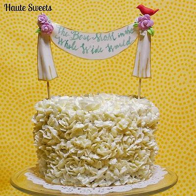 Buttercream Flower Cake - Cake by Hiromi Greer