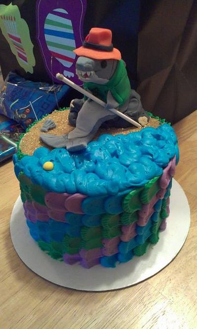 Fishing - Cake by Jessie Sepko