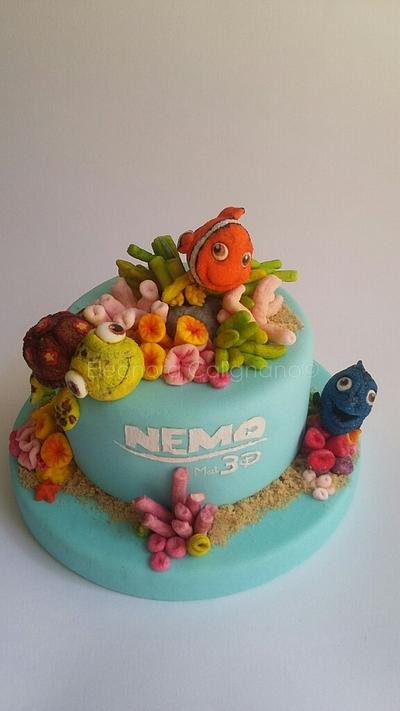 Marshmallow Cake - Nemo - Cake by Eleonora Calignano