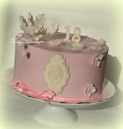 Cake 18 birthday  - Cake by Torty Alexandra
