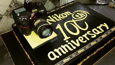 Nikon 100 anniversary - Cake by Torta Ivanjica