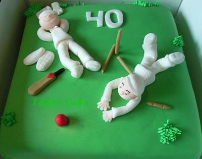 It's just not cricket! - Cake by Jo Waterman