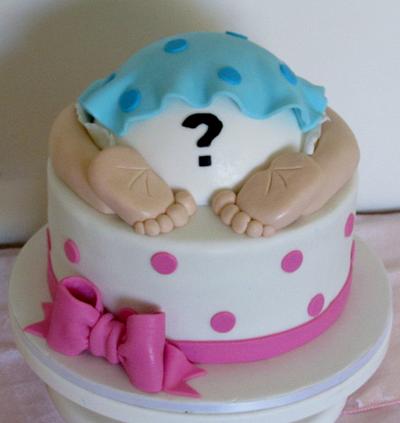 Baby shower  - Cake by Cakes and Cupcakes by Anita