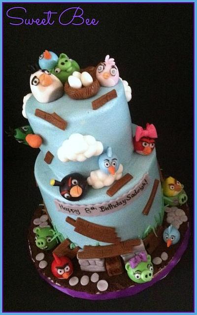 Angry Birds - Cake by Tiffany Palmer