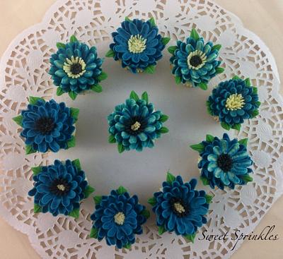 Buttercream flowers - Cake by Deepa Pathmanathan