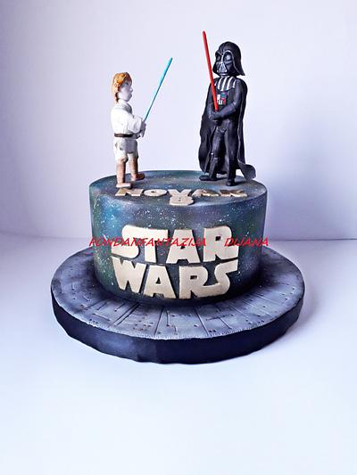 Star Wars - Cake by Fondantfantasy